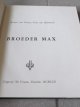 Broeder MAX boek 1970 "De Vroente" Brother MAX book 1970 "De Vroente".