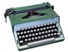 Machine à écrire Remington 2000.