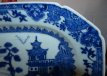 18 de eeuws Chinees blauw-wit bord 18 de eeuws Chinees blauw-wit bord