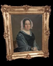 19de eeuws anoniem portret. 19de eeuws anoniem portret