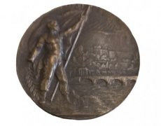 bronzen medaille XXI Traversee int de Namur 1950. bronzen medaille XXI Traversee int de Namur 1950