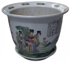 Chinese Qianlong cache pot Chinese Qianlong cache pot