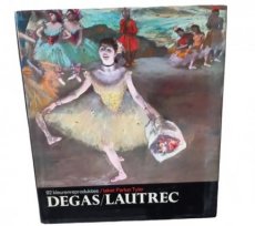 Degas/Lautrec 92 kleurenreprodukties boek. Degas/Lautrec 92 kleurenreprodukties boek