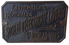 Entreprises Générales St-Nicolas-Waes plaquette Entreprises Générales St-Nicolas-Waes plaquette