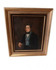 Fanny Jacquier (XIX) portretschilderij