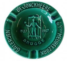 publiciteit asbak "De Jonckheere" 1927-1967.