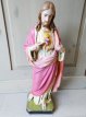 roze Jezus beeld in plaaster roze Jezus beeld in plaaster.