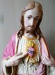 roze Jezus beeld in plaaster roze Jezus beeld in plaaster.