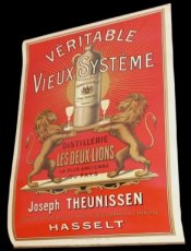 veritable vieux systeme distillerie les deux lions Joseph Theunissen.